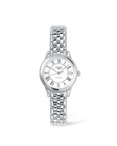 Longines Ladies Flagship Stainless Steel 26mm Watch L4.274.4.21.6
