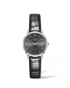 Longines Ladies Elegant Collection 29mm Automatic Black Dial WatchÂ  L4.310.4.72.2