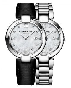 Raymond Weil Shine Ladies Quartz Silver Interchangeable Watch, 32mm 1600-ST-00995