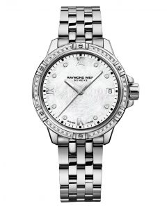 Raymond Weil Tango Classic Ladies Quartz 8 Diamond Steel Watch, 30mm 5960-ST-00995