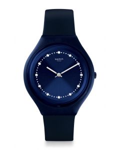 Swatch Skin Sparks Unisex Digital Quartz Watch with Silicone Bracelet SVUN100