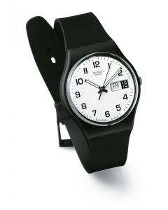 Swatch Men's Analogue Quartz Watch with Plastic Strap GB743