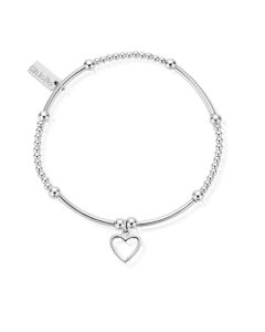 ChloBo Cute Mini Open Heart Bracelet