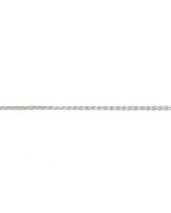 Curteis Silver Filed Round Spiga 40 16"/40cm Chain
