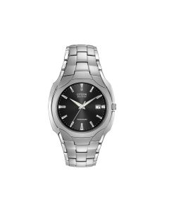 Citizen Eco-Drive Mens Titanium Bracelet Watch BM7440-51E